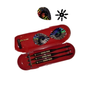 Vintage Unicorn darts in original case